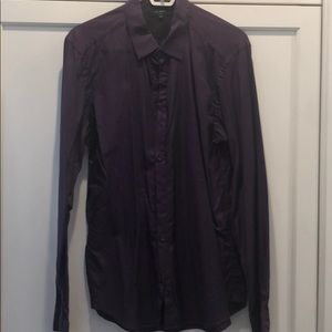 Gorgeous Ted baker shirt in deep purple